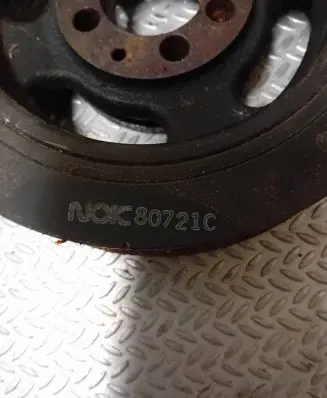 Mazda 6 Crankshaft pulley 80721c