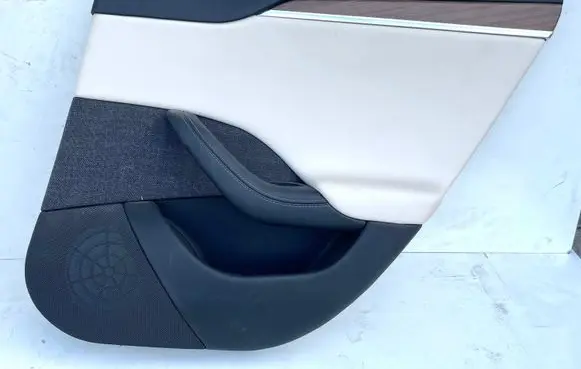 Tesla Model S Rear door card panel trim 163394293F YN221326117995