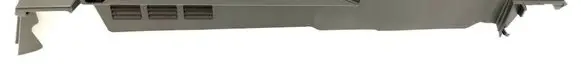 Volkswagen Touareg III Rear light center trim bar blend 760858832Q LC9X