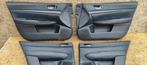 Front door card panel trim