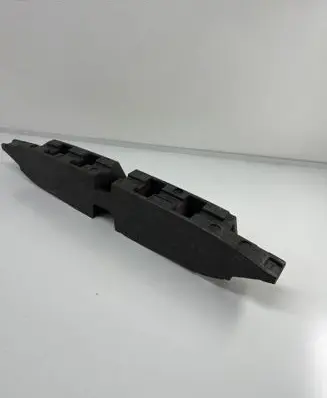 Volkswagen Touareg II Front bumper foam support bar 7p6807248