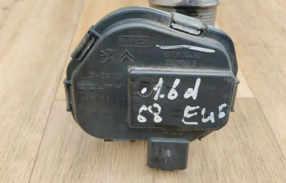 Citroen C4 Cactus Throttle valve 9673534480