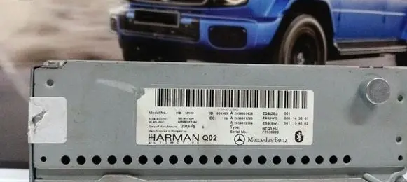 Mercedes-Benz C W205 Navigation unit CD/DVD player A2059005426