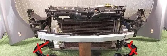 Opel Corsa E Radiator support slam panel