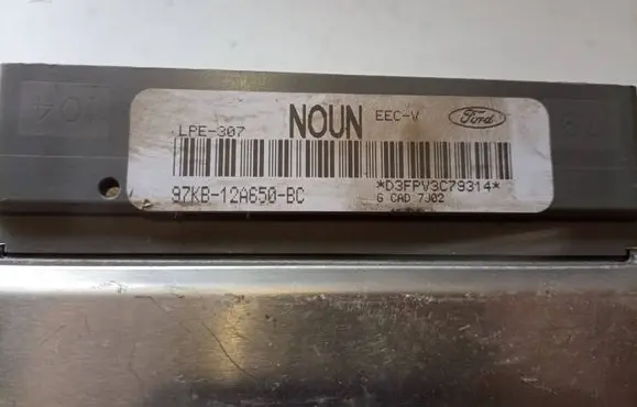 Ford Ka Engine control unit/module 97KB12A650BC D3FPJ7C79314