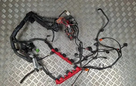 Audi A6 S6 C7 4G Engine installation wiring loom 4G0971871