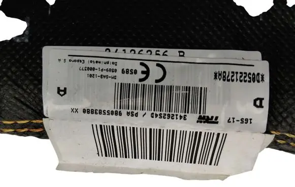 Peugeot 308 Airbag squib ring wiring 