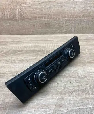 BMW 3 E90 E91 Climate control unit 9199260 Withplastictrim