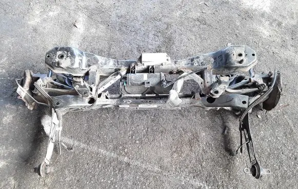 Rear axle beam