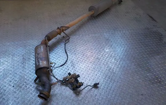Mercedes-Benz Sprinter W906 Rear muffler/silencer tail pipe A9064901214