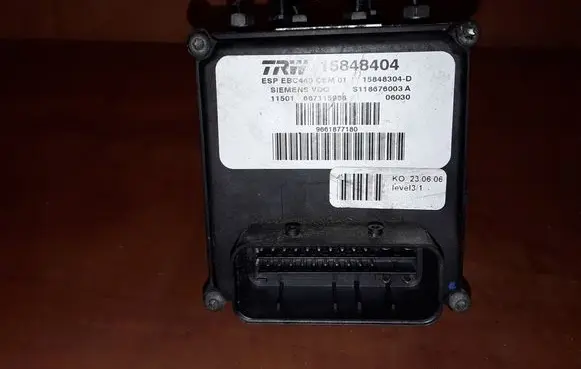 Peugeot 407 ABS Pump 9661877180 S118676003A