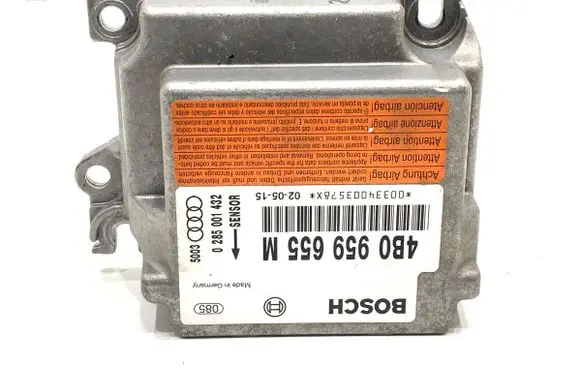 Airbag deployment crash/impact sensor