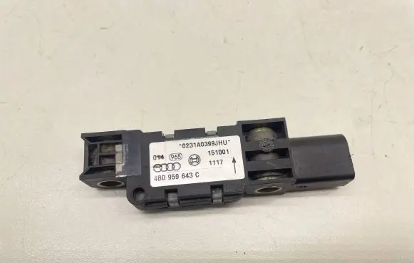 Airbag deployment crash/impact sensor
