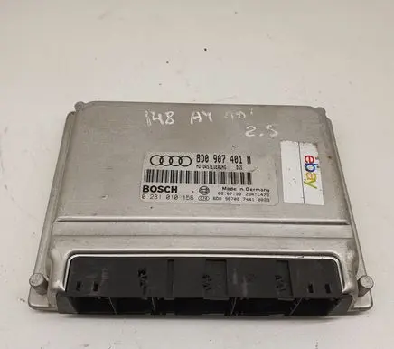 Audi A6 S6 C6 4F Engine control unit/module ECU 8D0907401M 0281010156
