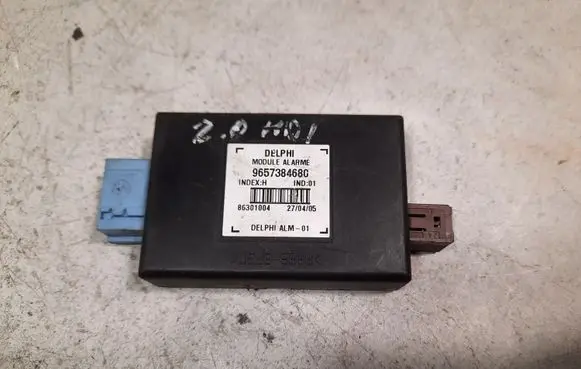 Peugeot 407 Alarm control unit/module 86301004 9657384680