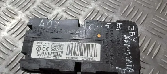 Peugeot 407 Other control units/modules 9655140080 S120231100E