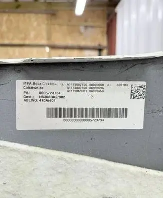 Mercedes-Benz CLA C117 X117 W117 Rear bumper A1178807300 A1178807100