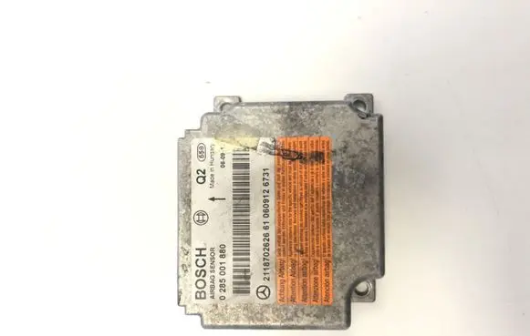 Mercedes-Benz E W211 Airbag control unit/module 0285001880 2118702626