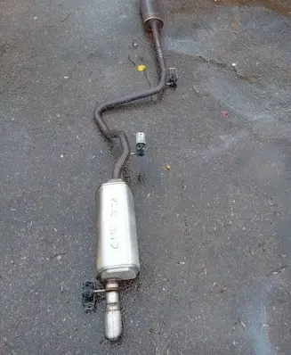 Renault Clio V Muffler/silencer 201007941R 6810719
