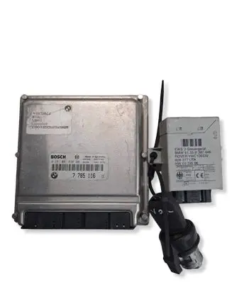 BMW 5 E39 Engine ECU kit and lock set 7785116 61358387448