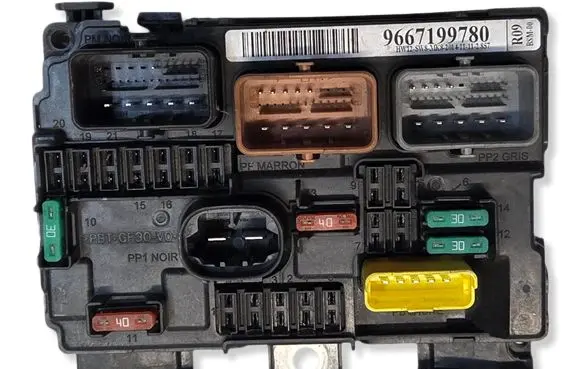 Peugeot 207 BSM Control unit 9667199780