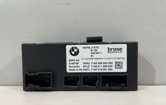BMW XM Tailgate/trunk control unit/module 5A74B11