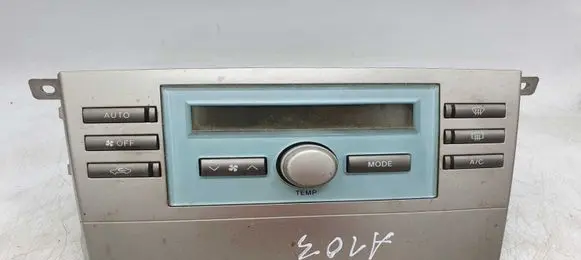 Toyota Corolla Verso E121 Climate control unit 559020F010C 5J261BFJ 559000F030