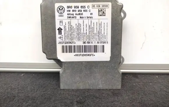 Audi Q5 SQ5 Airbag control unit/module 8R0959655C 5WK44113 05H39S0560