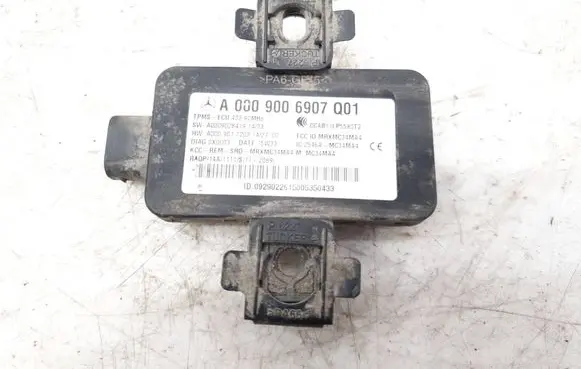 Mercedes-Benz C W205 Tire pressure control unit A0009006907 A0009028419 A0009017203