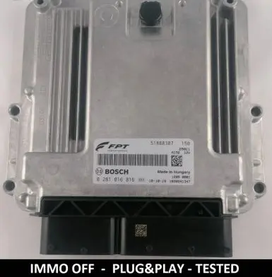 Fiat Ducato Engine control unit/module ECU 51888307 0281016816