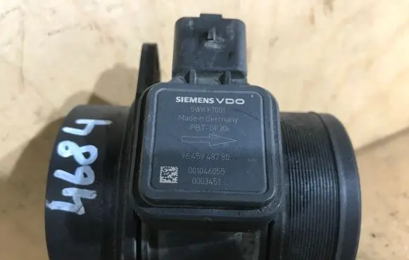 Citroen C6 Mass air flow meter 5WK97001 9645948780