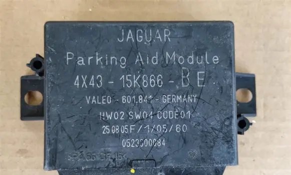 Jaguar X-Type Parking PDC control unit/module 4X4315K866BE