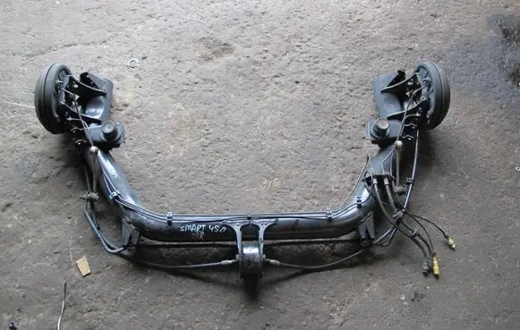 Smart ForTwo I Rear beam BELKAOS-TYL