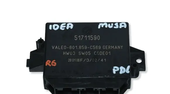 Lancia Musa Parking PDC control unit/module 51711590
