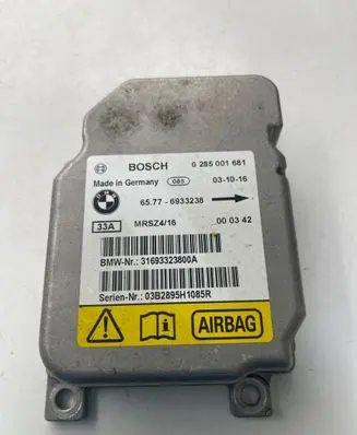 BMW X5 E53 Airbag control unit/module 6933238 0285001681 31693323800A