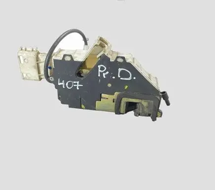 Peugeot 407 Front door lock 9656632980F 40627095