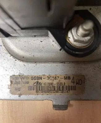 Volvo S80 ESP acceleration yaw rate sensor 6G9N14B296BB