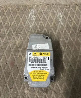 BMW 5 E60 E61 Airbag control unit/module 6577697837301 697837301 31697837301M
