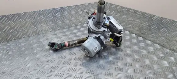 Steering wheel axle set