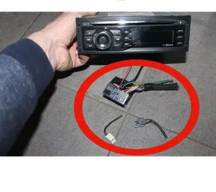 Peugeot iOn Sound system wiring loom 96748368XT DEH1807ZC