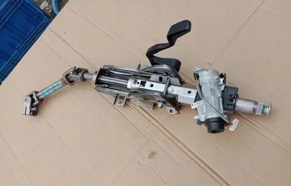 Steering wheel axle