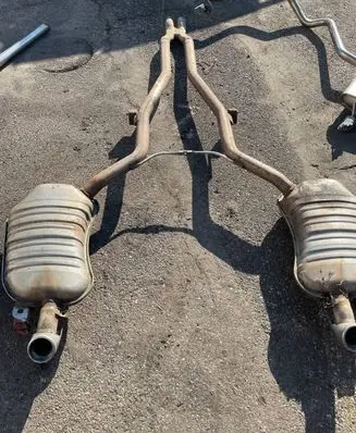 Audi A8 S8 D3 4E Muffler/silencer 4E0253612M