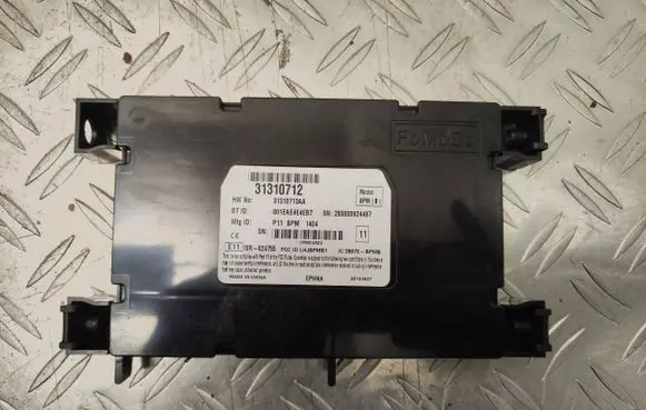 Volvo XC60 Bluetooth control unit module 31310712 31310713AA 001EAE4E4EB7