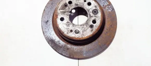 Honda FR-V Rear brake disc neventiliuojamas