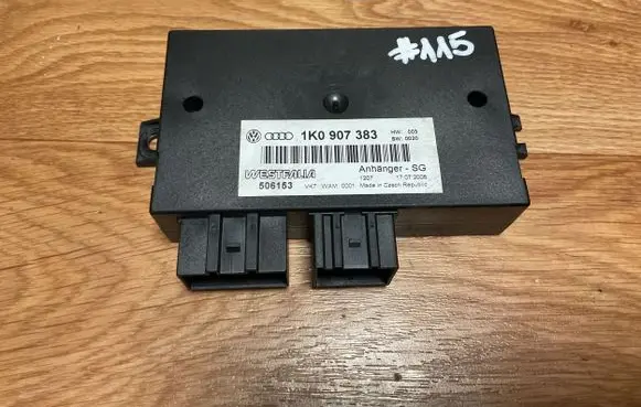Volkswagen PASSAT B6 Tow bar trailer control unit/module 1K0907383 506153
