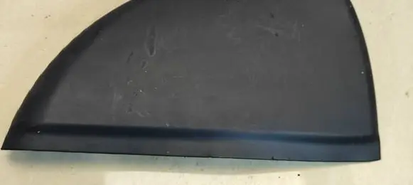 Dashboard side end trim