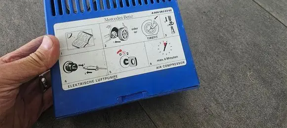Audi Q7 4L Tire air pump compressor A0005830302 AIRCOMPRESSOR