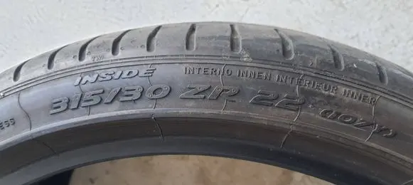 Mercedes-Benz G W461 W463 1st Gen R22 summer tire 31530ZP22 DOTXT7R170F3222 EXTRAL0AD