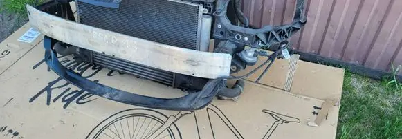 Opel Corsa D Radiator support slam panel 131313
