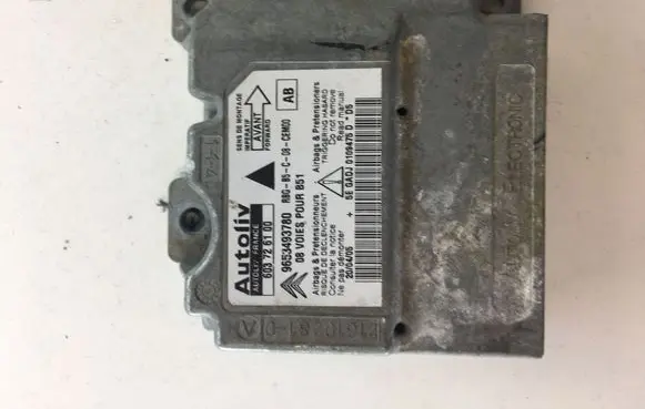 Citroen C4 I Airbag control unit/module 603726100 9653493780